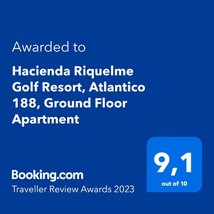 Hacienda Riquelme Golf Resort, Atlantico 188, Ground Floor Apartment スシナ エクステリア 写真
